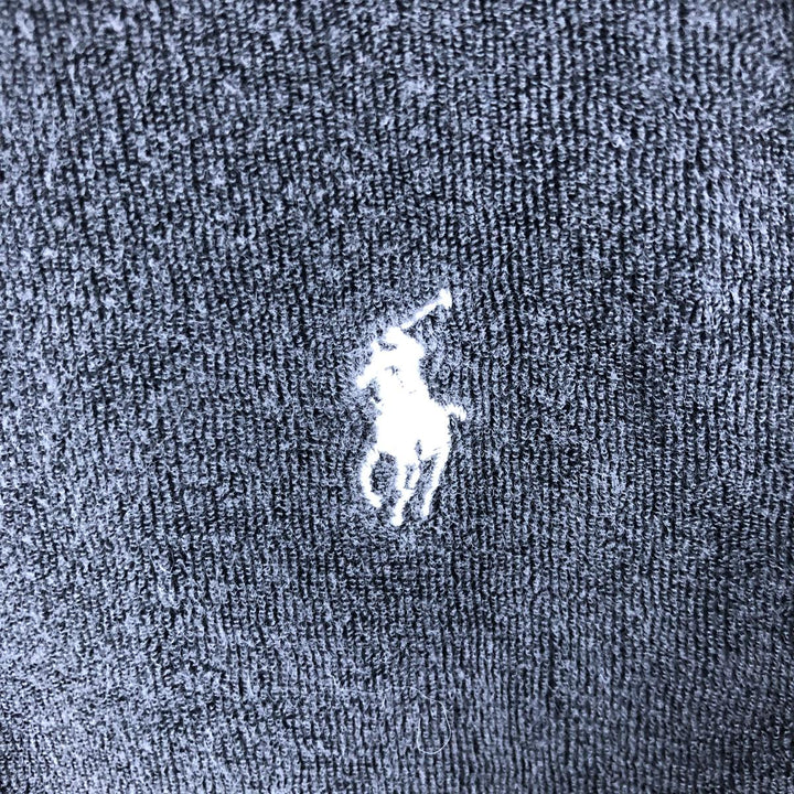 Ralph Lauren POLO by Ralph Lauren short sleeve polo shirt, men's XL size cotton black type Vintage Second Hand