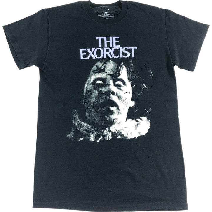 THE EXORCIST Movie T-shirt for men (S size) cotton black type Vintage Second Hand