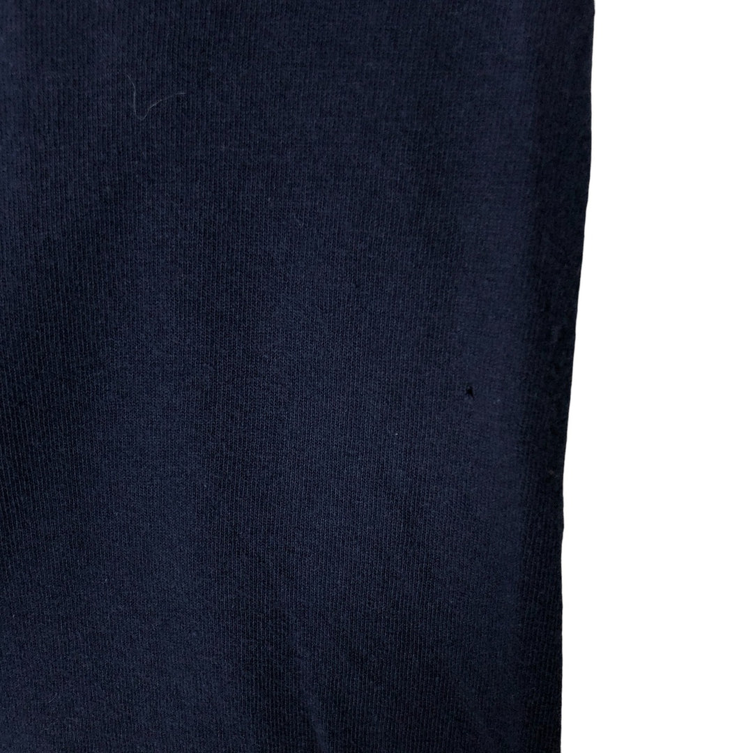Inuyasha Anime Character Print T-Shirt Men's M Size cotton navy blue type Vintage Second Hand