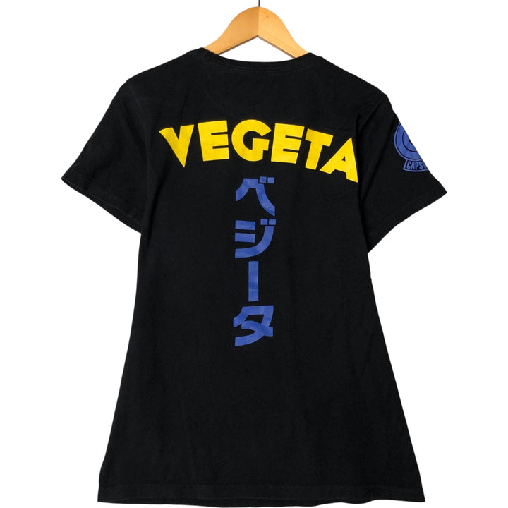 DORAGONBALL Z Dragon Ball Z Anime Character Print T-shirt Men's M size cotton black type Vintage Second Hand