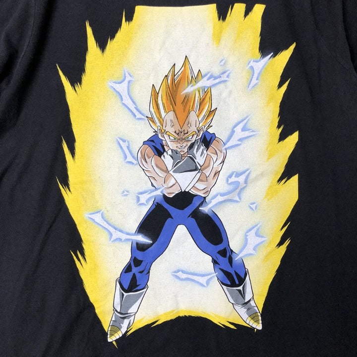 DORAGONBALL Z Dragon Ball Z Anime Character Print T-shirt Men's M size cotton black type Vintage Second Hand