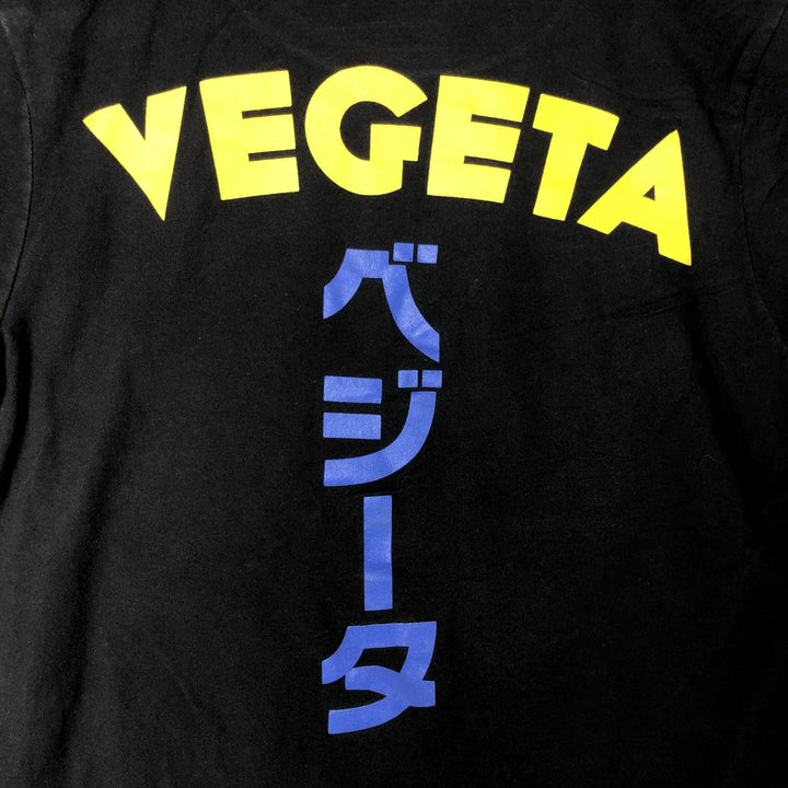 DORAGONBALL Z Dragon Ball Z Anime Character Print T-shirt Men's M size cotton black type Vintage Second Hand