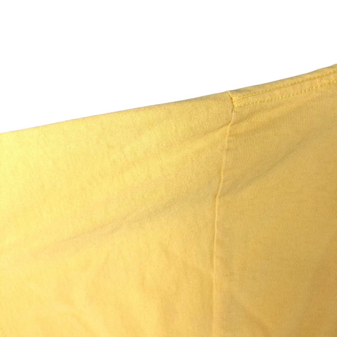 Delta Minions Character Print T-Shirt, Men's XL cotton yellow type Vintage Second Hand