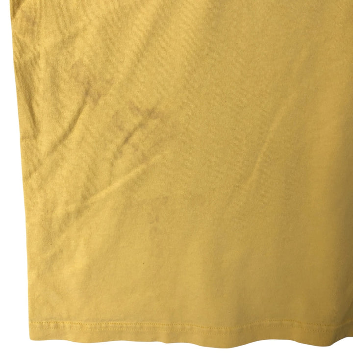 Delta Minions Character Print T-Shirt, Men's XL cotton yellow type Vintage Second Hand