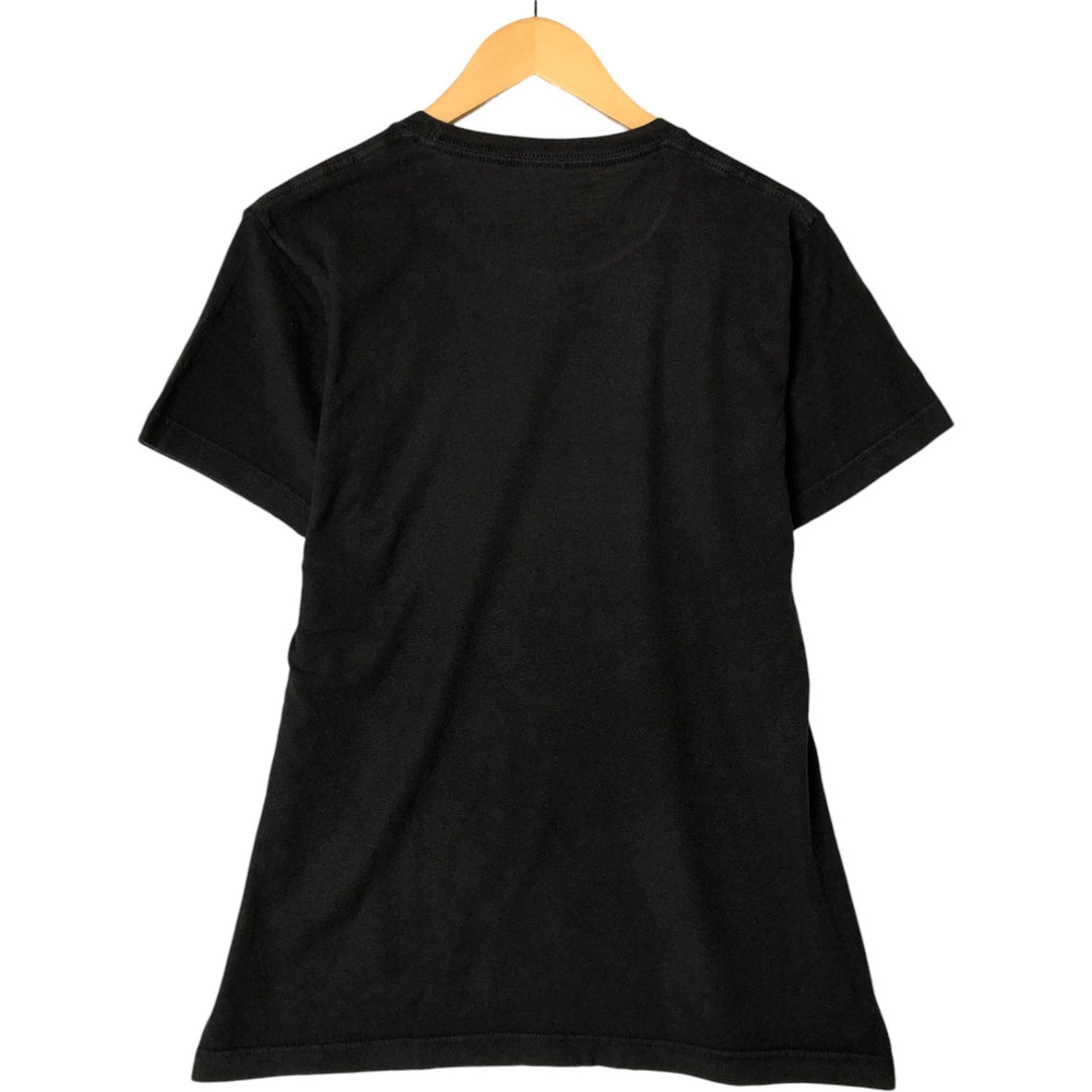Inuyasha Anime Character Print T-Shirt Men's M Size cotton black type Vintage Second Hand