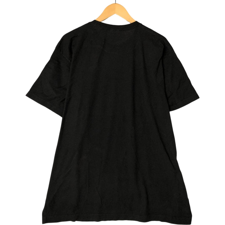 Inuyasha Anime Character Print T-Shirt Men's XL Size cotton black type Vintage Second Hand