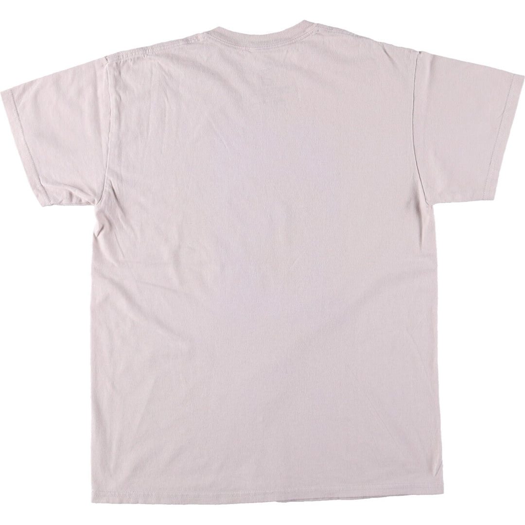 BLEACH Ichigo Kurosaki Anime Character Print T-Shirt Men's M Size cotton gray type Vintage Second Hand