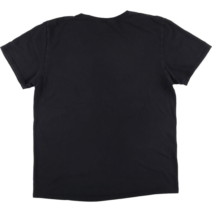 NARUTO SHIPPUDEN Naruto Shippuden Anime Character Print T-Shirt Men's L size cotton black type Vintage Second Hand