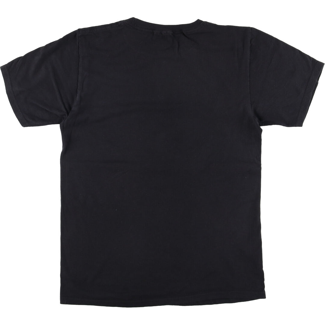 KUROMI Kuromi Anime Character Print T-shirt Men's M size cotton black type Vintage Second Hand