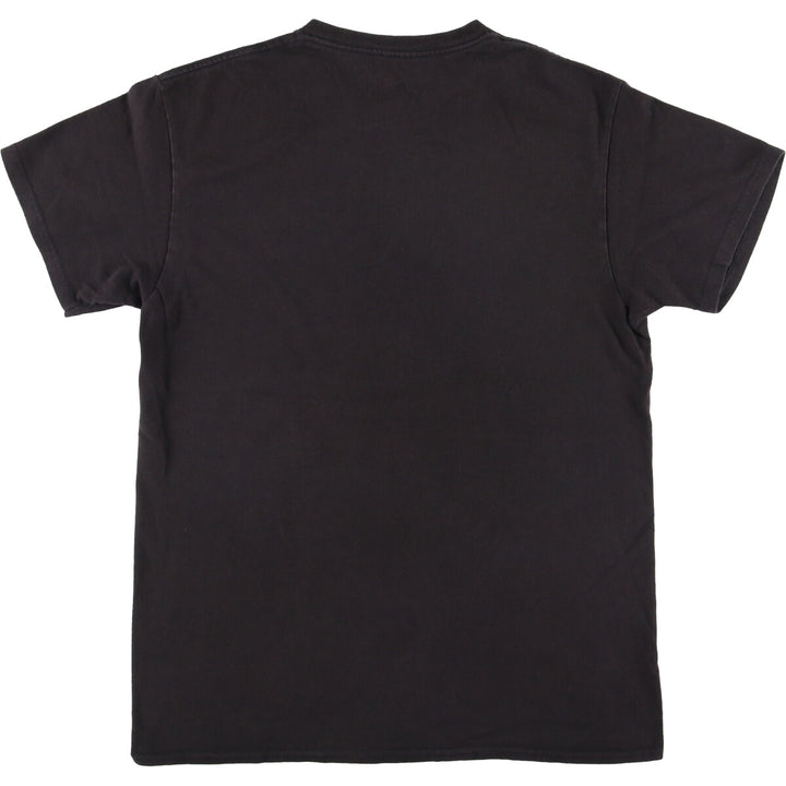 HUNTER HUNTER Anime Character Print T-shirt Men's M size cotton black type Vintage Second Hand