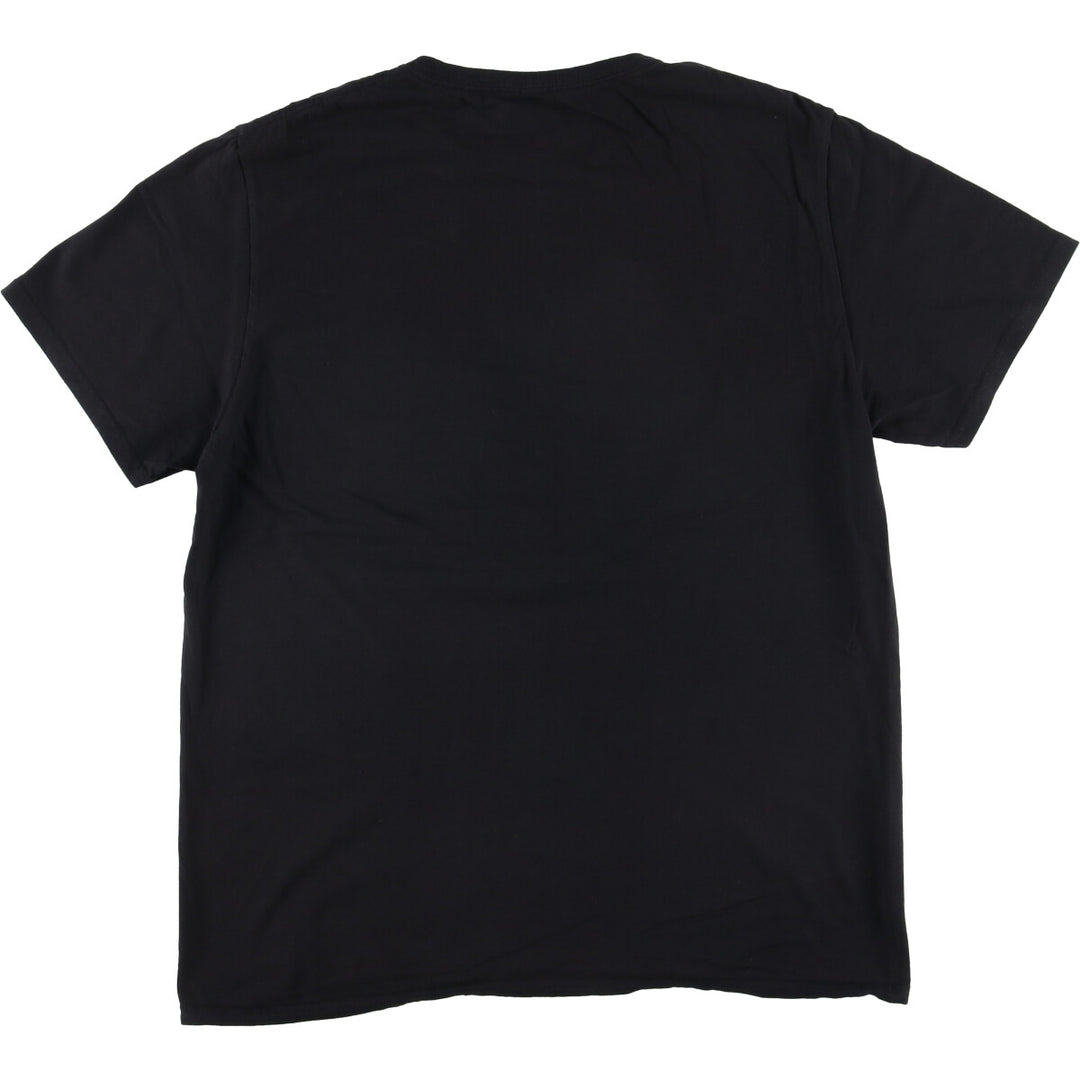 Marvel VENOM Character Print T-Shirt, Men's L size cotton black type Vintage Second Hand