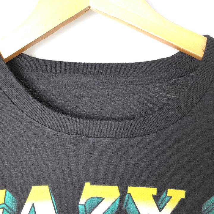 EAZY-E Easy E Rap T-shirt Rap T Men's L size unclear black type Vintage Second Hand