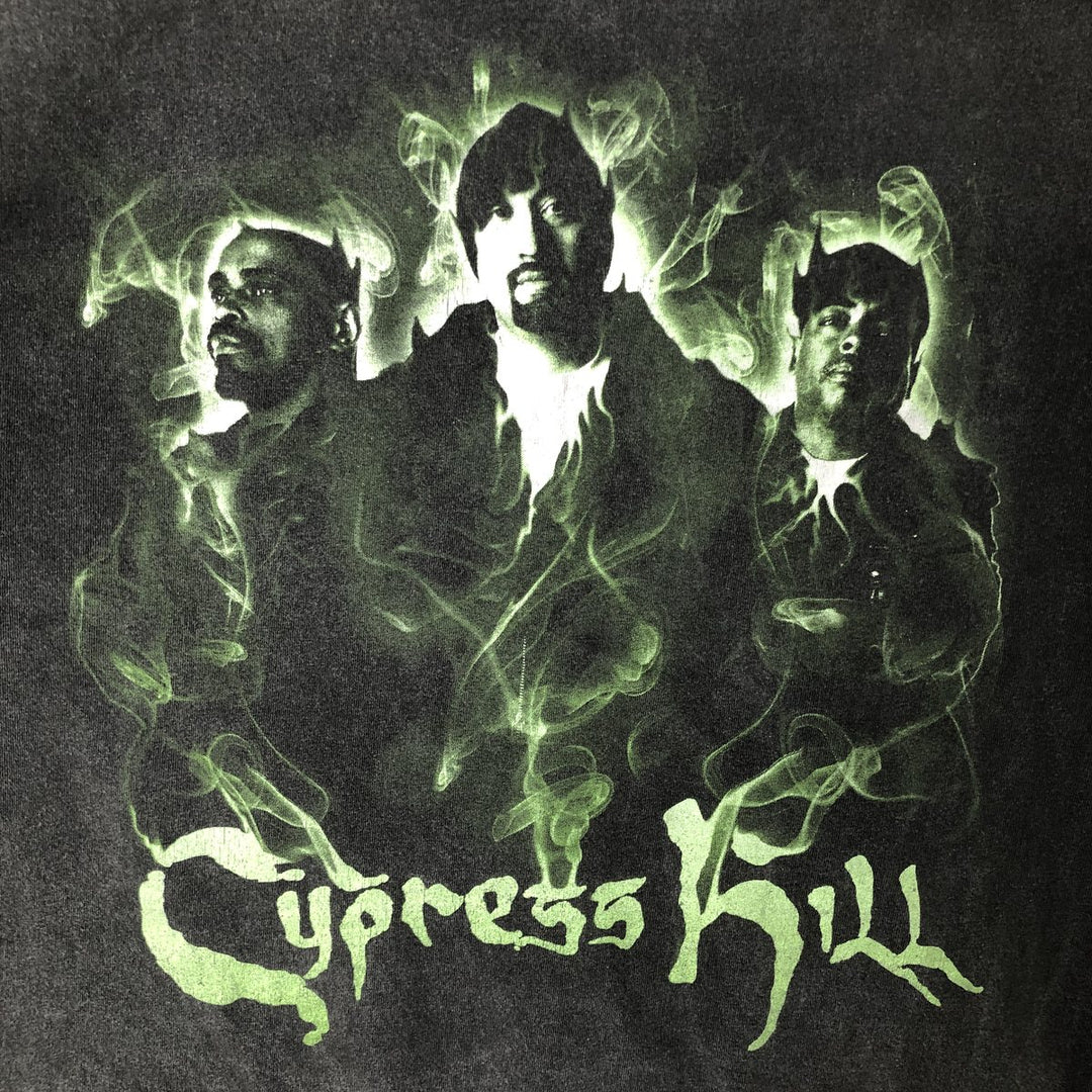 CYPRESS HILL Cypress Hill Rap T-shirt, Men's S size cotton gray type Vintage Second Hand