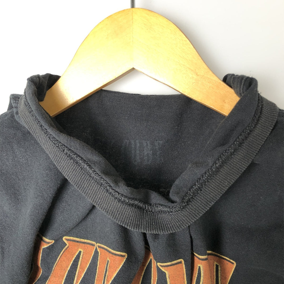 ICE CUBE Rap T-shirt, Men's S size unclear black type Vintage Second Hand