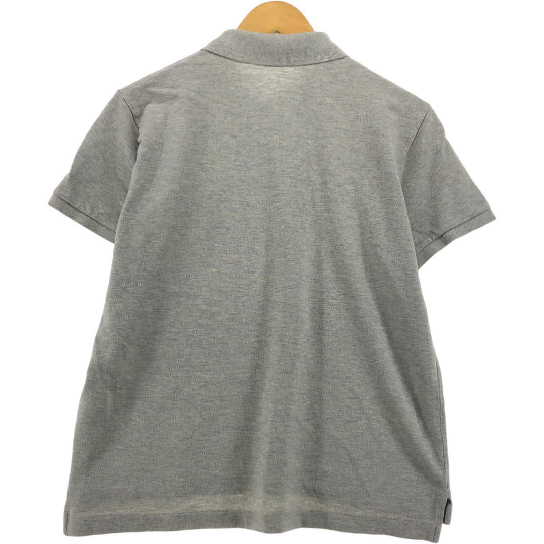 Ralph Lauren POLO RALPH LAUREN CLASSIC FIT short sleeve polo shirt for women, size L unclear gray type Vintage Second Hand