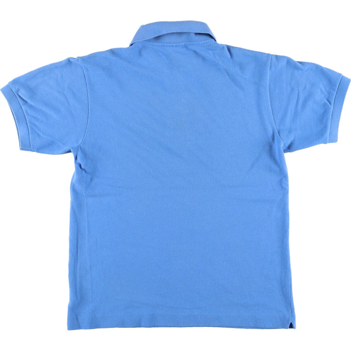 Lacoste LACOSTE Short Sleeve Polo Shirt 2 Men's S Size cotton Blue type light blue Vintage Second Hand