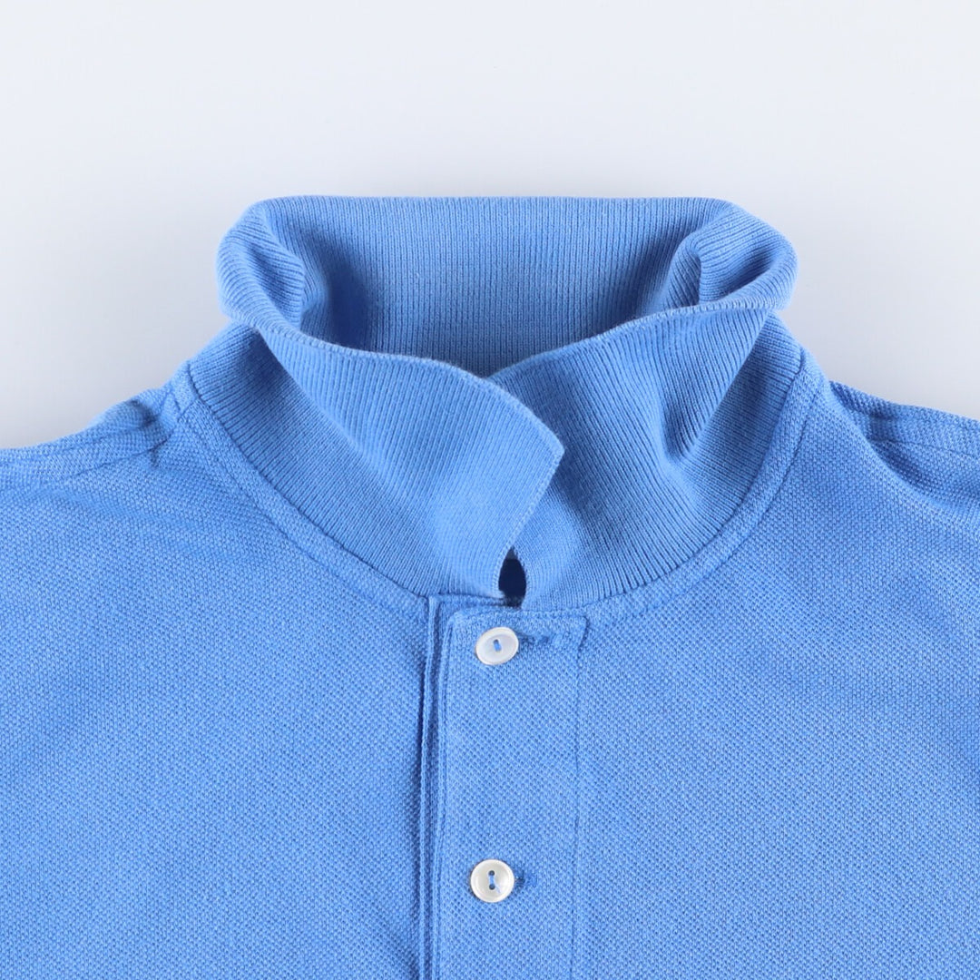 Lacoste LACOSTE Short Sleeve Polo Shirt 2 Men's S Size cotton Blue type light blue Vintage Second Hand