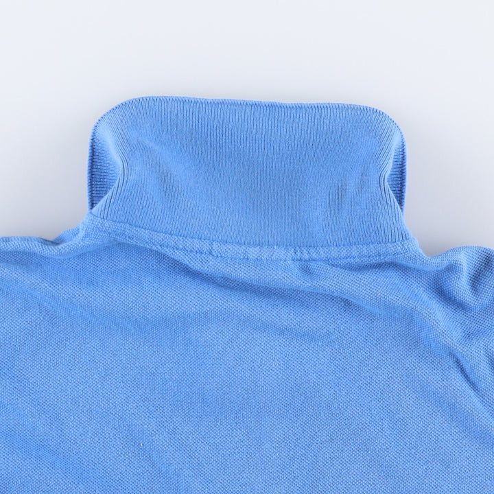 Lacoste LACOSTE Short Sleeve Polo Shirt 2 Men's S Size cotton Blue type light blue Vintage Second Hand