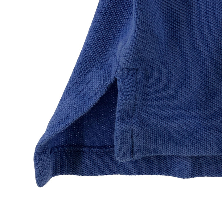 Ralph Lauren POLO by Ralph Lauren short sleeve polo shirt, women's size M cotton blue type Vintage Second Hand