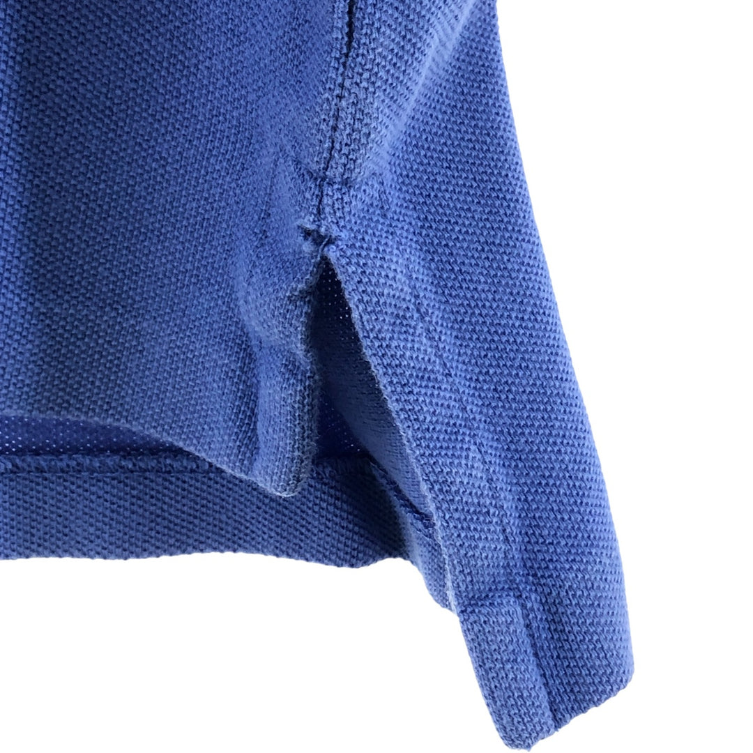 Ralph Lauren POLO by Ralph Lauren short sleeve polo shirt, women's size M cotton blue type Vintage Second Hand