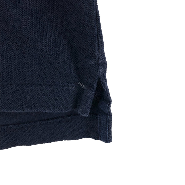 Ralph Lauren LAUREN Lauren short sleeve polo shirt, women's size L cotton navy blue type Vintage Second Hand
