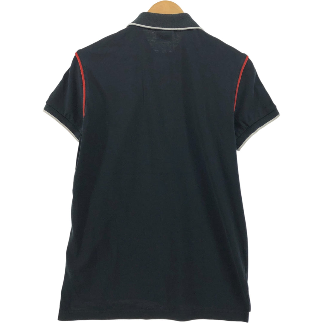 Lacoste LACOSTE SPORT short sleeve polo shirt size 3, women's size S cotton black type Vintage Second Hand
