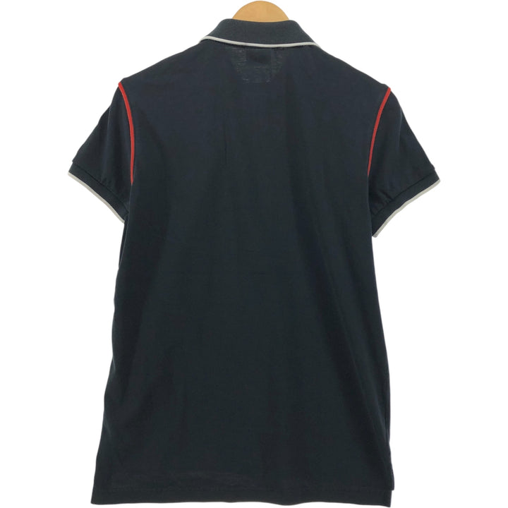 Lacoste LACOSTE SPORT short sleeve polo shirt size 3, women's size S cotton black type Vintage Second Hand