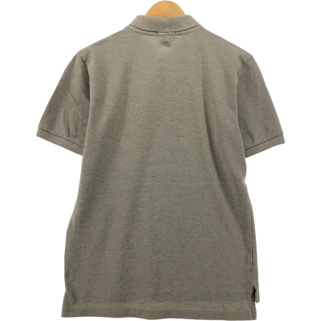 Ralph Lauren POLO by Ralph Lauren short sleeve polo shirt, women's size XL cotton gray type Vintage Second Hand
