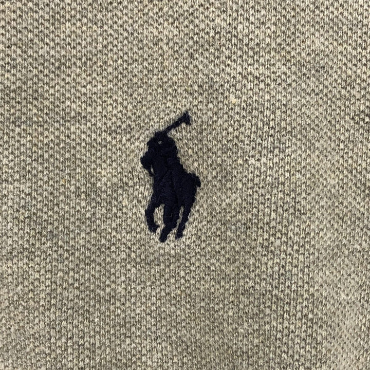 Ralph Lauren POLO by Ralph Lauren short sleeve polo shirt, women's size XL cotton gray type Vintage Second Hand