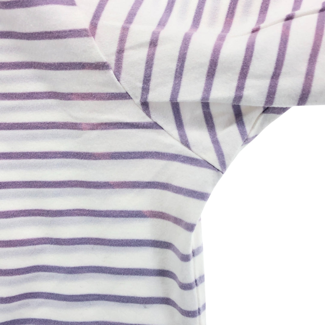 Ralph Lauren POLO by Ralph Lauren short sleeve striped polo shirt, men's size M Pima Cotton purple type Vintage Second Hand