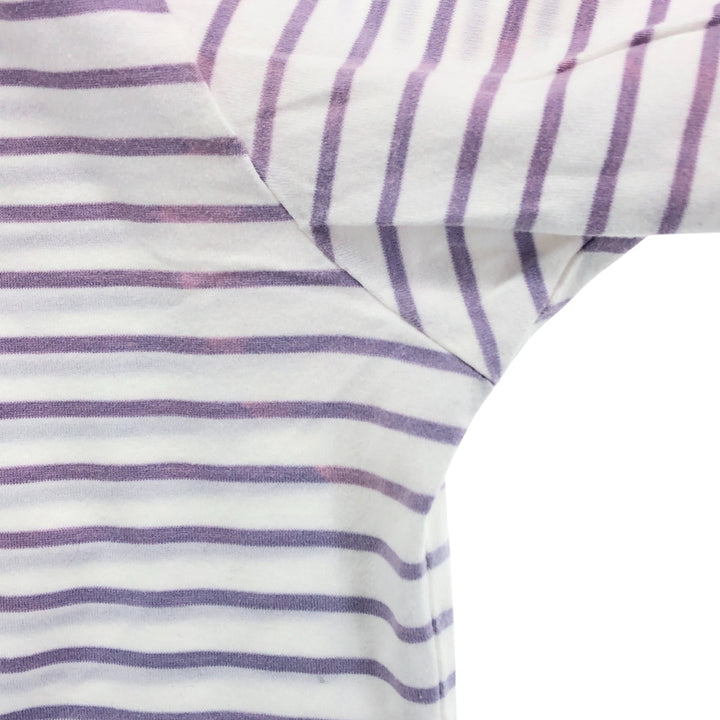 Ralph Lauren POLO by Ralph Lauren short sleeve striped polo shirt, men's size M Pima Cotton purple type Vintage Second Hand