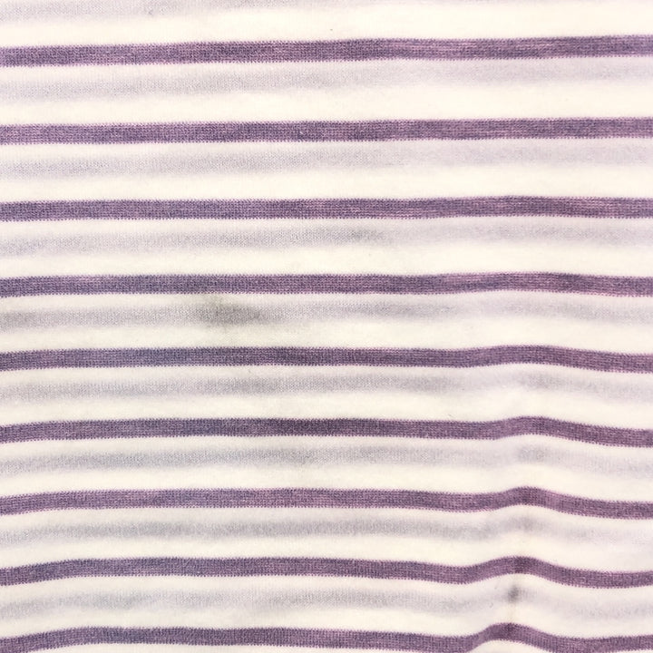 Ralph Lauren POLO by Ralph Lauren short sleeve striped polo shirt, men's size M Pima Cotton purple type Vintage Second Hand