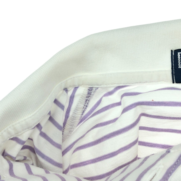 Ralph Lauren POLO by Ralph Lauren short sleeve striped polo shirt, men's size M Pima Cotton purple type Vintage Second Hand