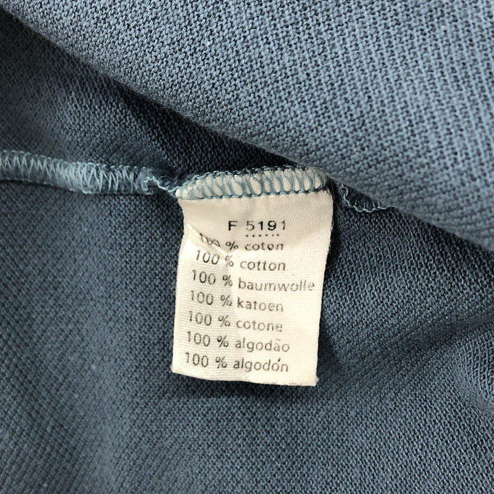 Lacoste LACOSTE Short Sleeve Striped Polo Shirt Size 5 Men's S cotton Blue type light blue Vintage Second Hand