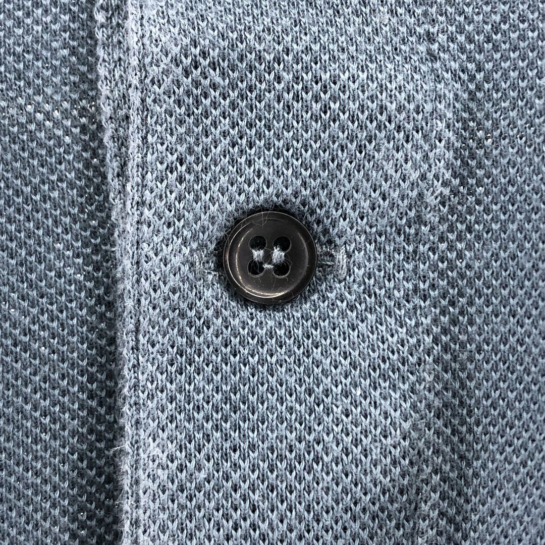 Lacoste LACOSTE Short Sleeve Striped Polo Shirt Size 5 Men's S cotton Blue type light blue Vintage Second Hand