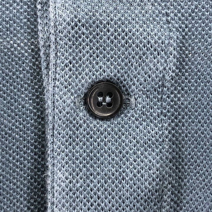 Lacoste LACOSTE Short Sleeve Striped Polo Shirt Size 5 Men's S cotton Blue type light blue Vintage Second Hand