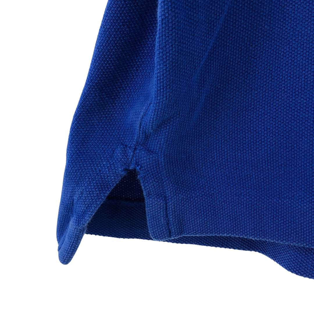 Ralph Lauren POLO RALPH LAUREN CLASSIC FIT short sleeve polo shirt for women, size L cotton blue type Vintage Second Hand
