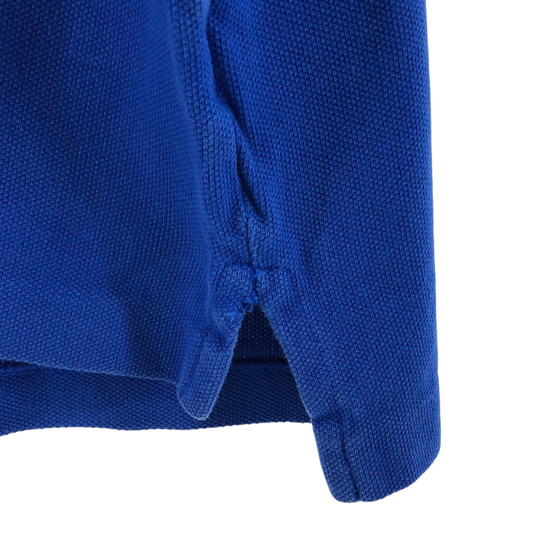 Ralph Lauren POLO RALPH LAUREN CLASSIC FIT short sleeve polo shirt for women, size L cotton blue type Vintage Second Hand