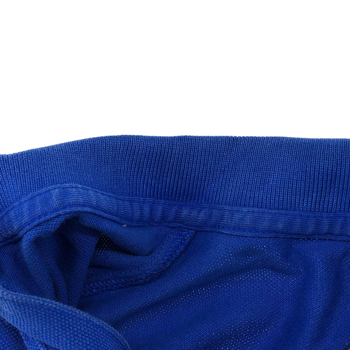 Ralph Lauren POLO RALPH LAUREN CLASSIC FIT short sleeve polo shirt for women, size L cotton blue type Vintage Second Hand
