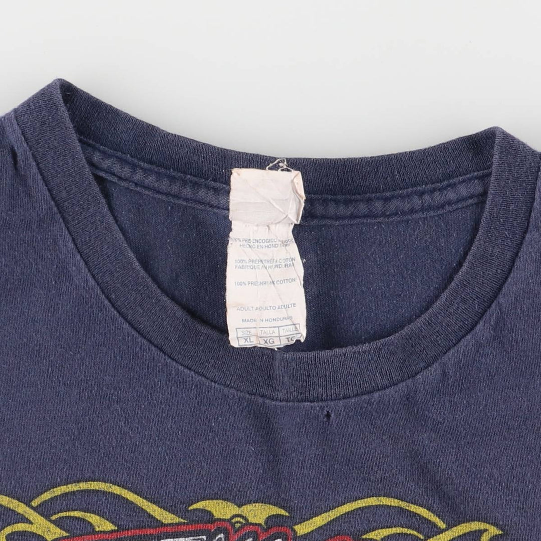 Delta GREATFUL DEAD Grateful Dead Band T-Shirt Band Tee Men's XL cotton navy blue type Vintage Second Hand