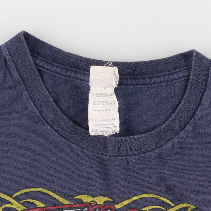 Delta GREATFUL DEAD Grateful Dead Band T-Shirt Band Tee Men's XL cotton navy blue type Vintage Second Hand