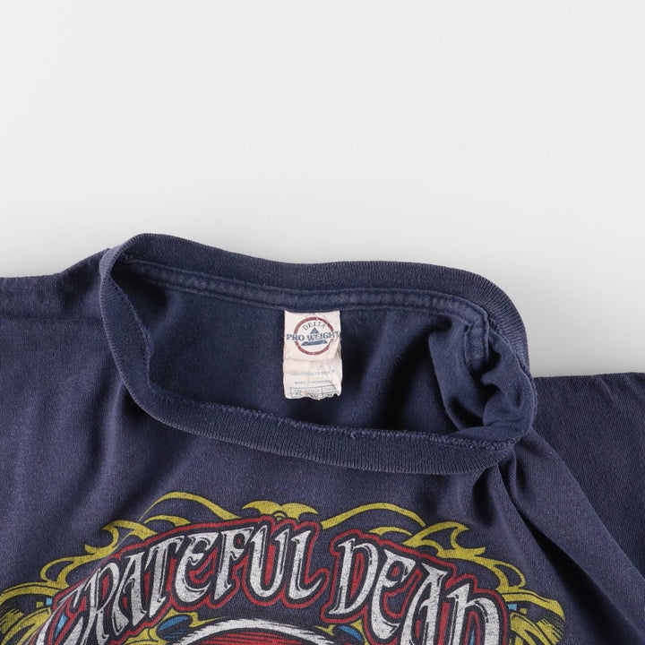 Delta GREATFUL DEAD Grateful Dead Band T-Shirt Band Tee Men's XL cotton navy blue type Vintage Second Hand