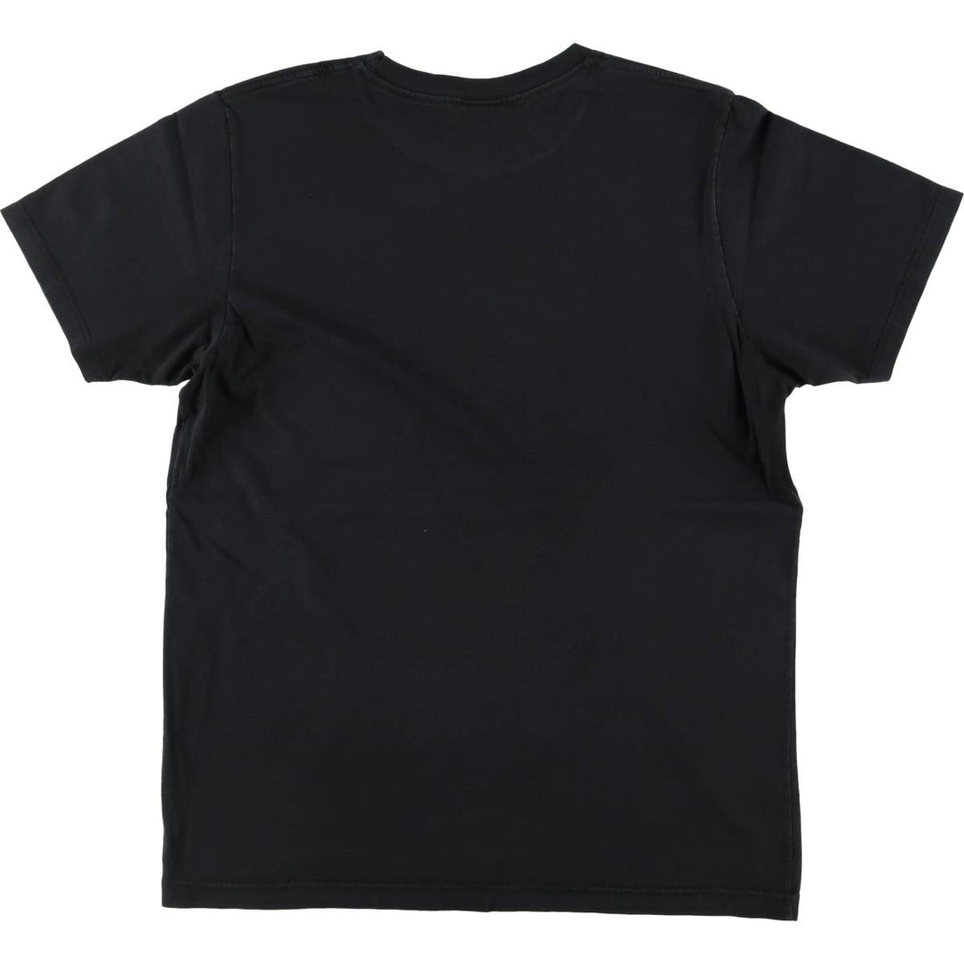 THE BEATLES Band T-shirt, Men's M size cotton black type Vintage Second Hand