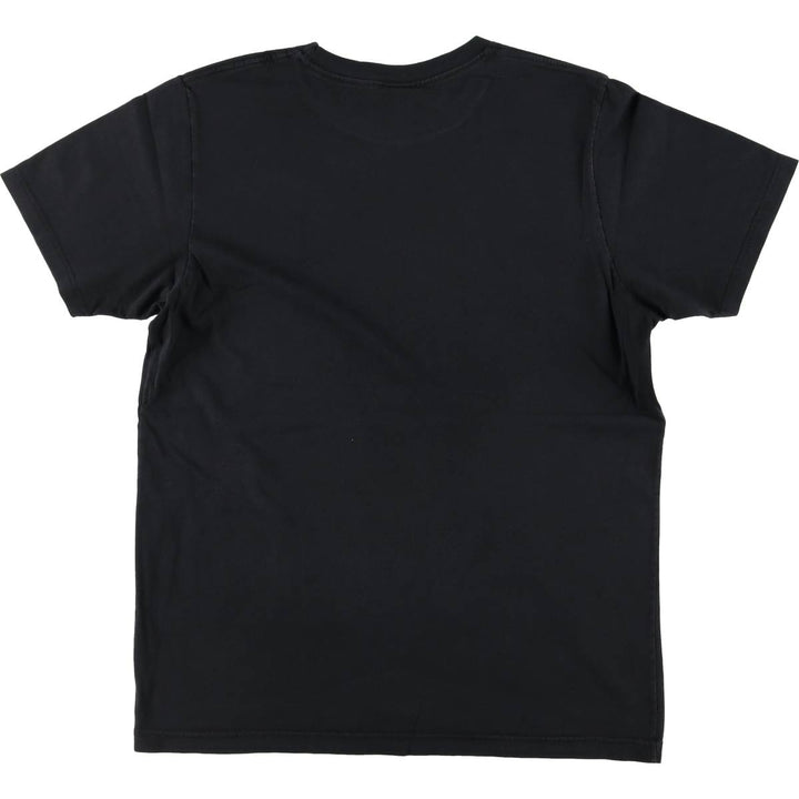 THE BEATLES Band T-shirt, Men's M size cotton black type Vintage Second Hand