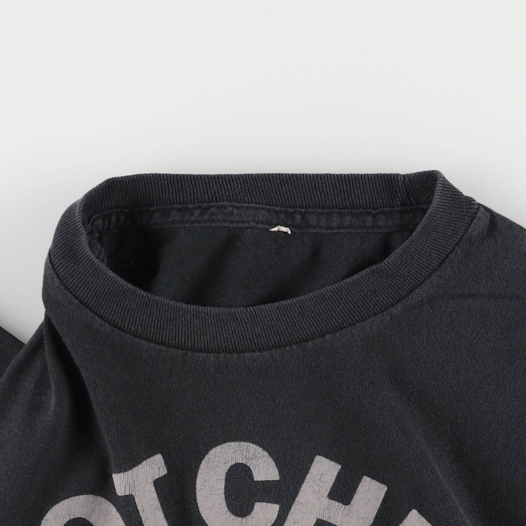 RED HOT CHILI PEPPERS Red Hot Chili Peppers Band T-shirt Band T Men's S equivalent unclear black type Vintage Second Hand