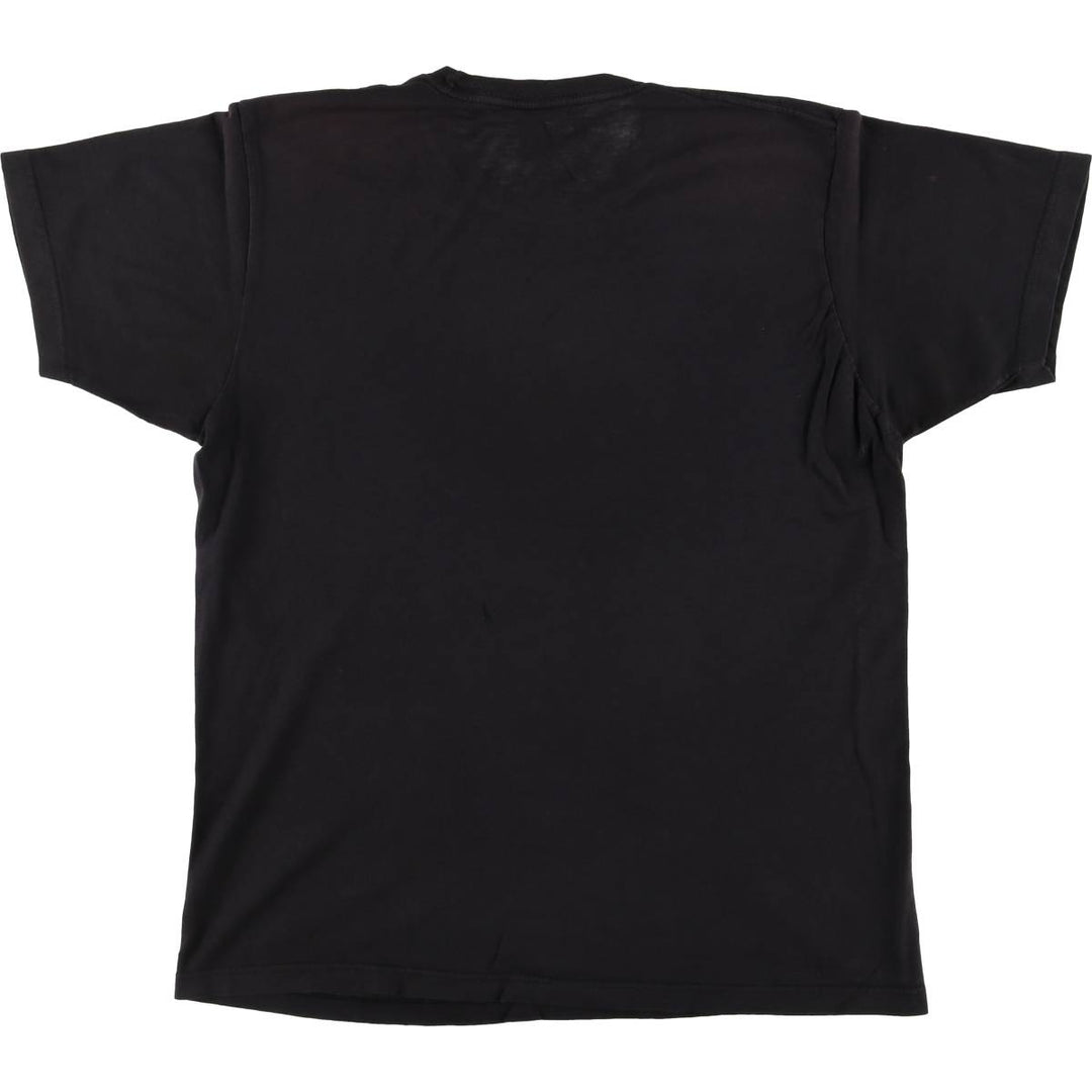 Tultex MEGADETH Band T-Shirt Band TL Men's L Size Short Sleeve cotton black type Vintage Second Hand