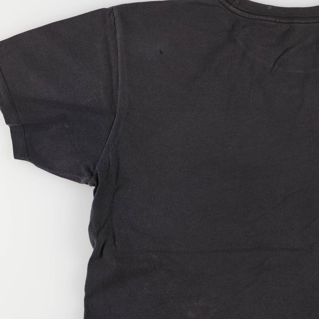RED HOT CHILI PEPPERS Red Hot Chili Peppers Band T-shirt Band T Men's M size unclear black type Vintage Second Hand
