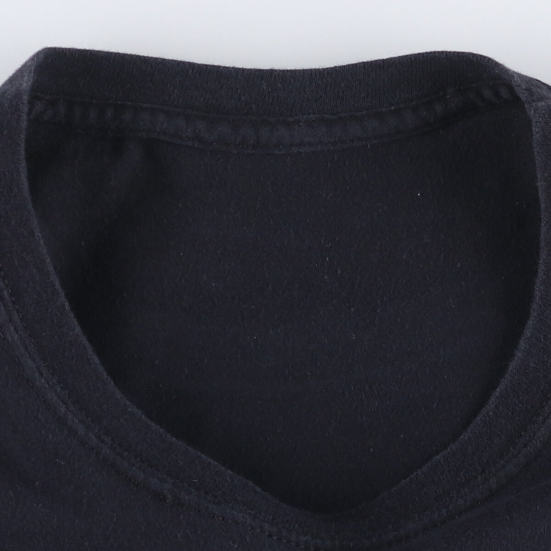 METALLICA Metallica Band T-shirt Band T Men's M size unclear black type Vintage Second Hand