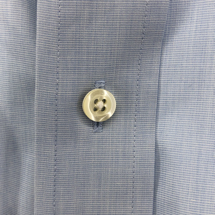 Brooks Brothers Est.1818 Short Sleeve Cotton Shirt, Men's Medium cotton Blue type light blue Vintage Second Hand