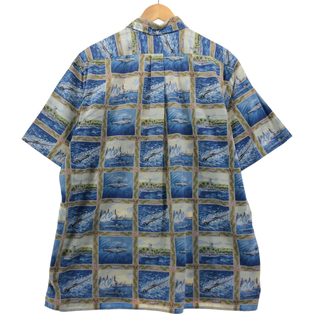 90'S Reyn Spooner REYNSPOONER Button-down Hawaiian Aloha Shirt Men's XXL Vintage cotton multicolor Vintage Second Hand